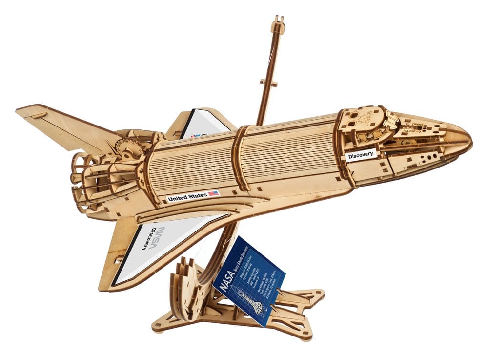 NASA Wooden Model Kit Space Shuttle Discovery
