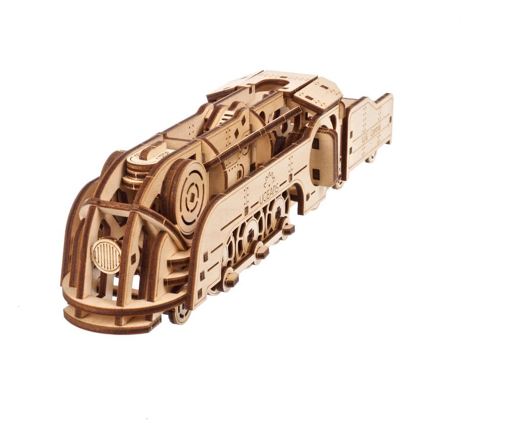 Ugears Wooden Model Kit Mini Locomotive