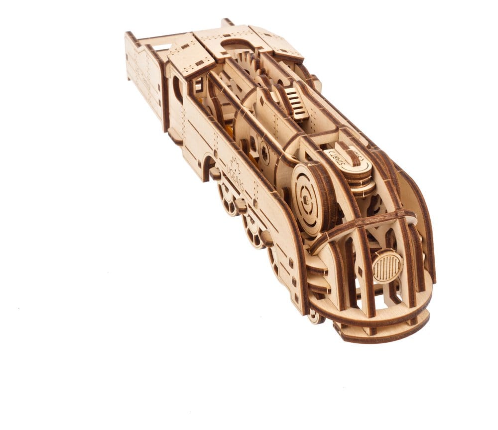 Ugears Wooden Model Kit Mini Locomotive