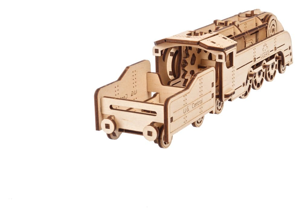 Ugears Wooden Model Kit Mini Locomotive