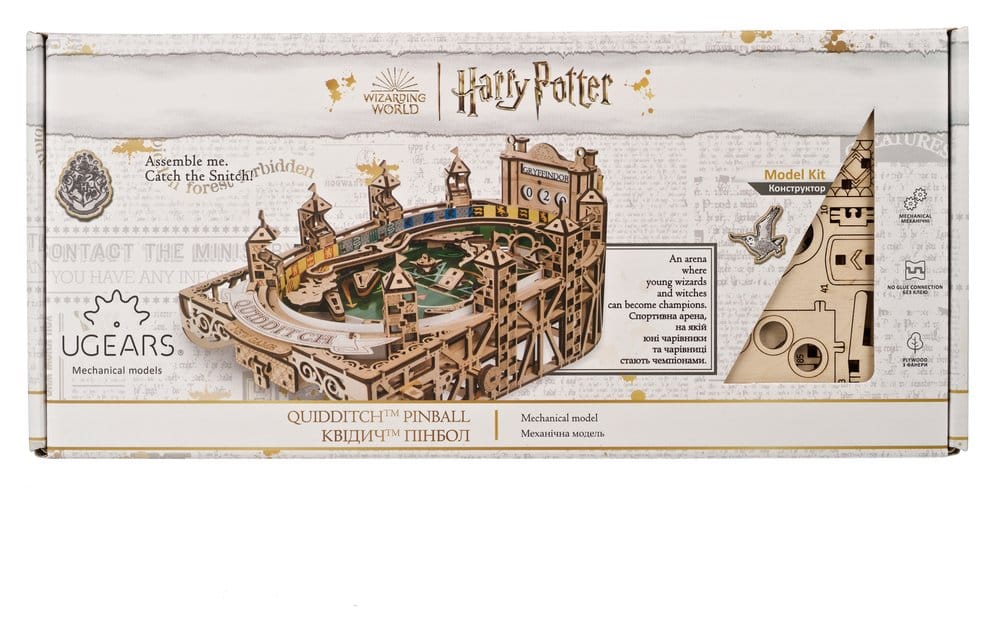 Harry Potter Wooden Model Kit Quidditch Pinball