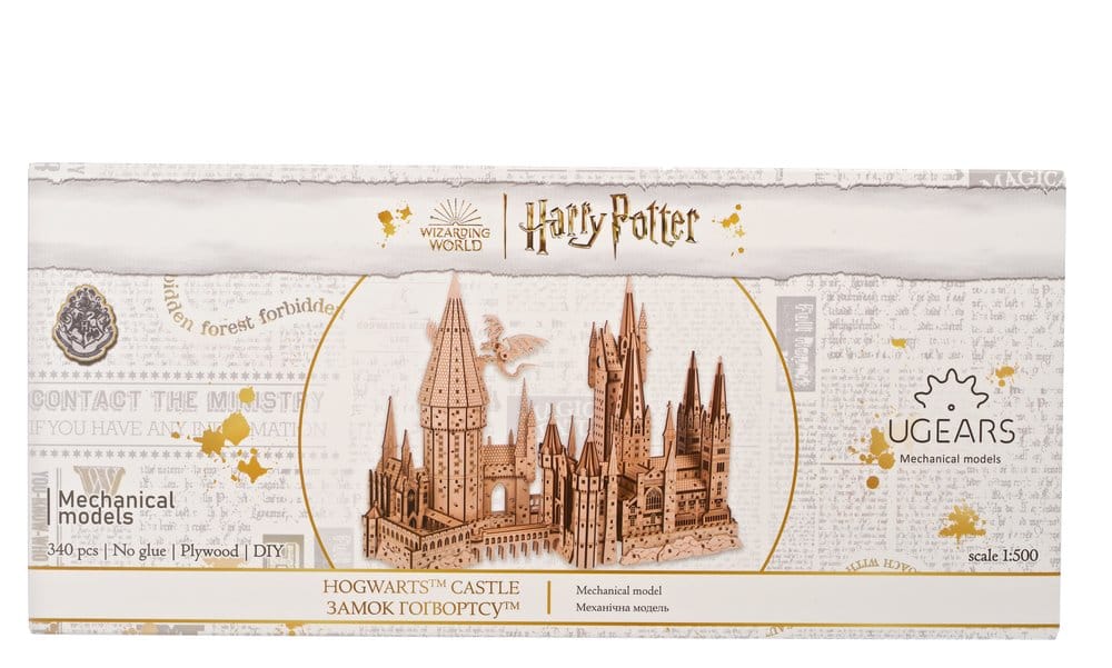 Harry Potter Wooden Model Kit Hogwarts Castle