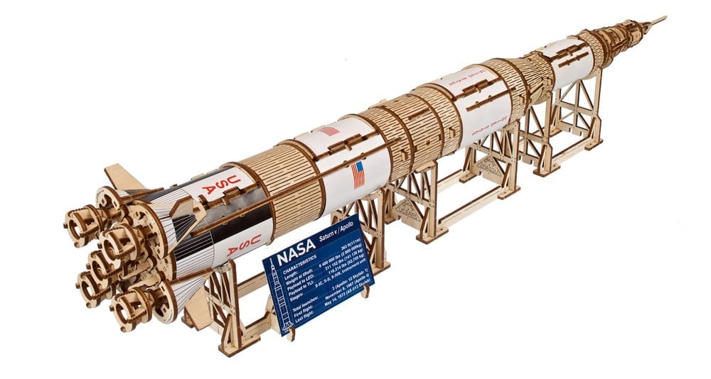 NASA Wooden Model Kit Saturn V