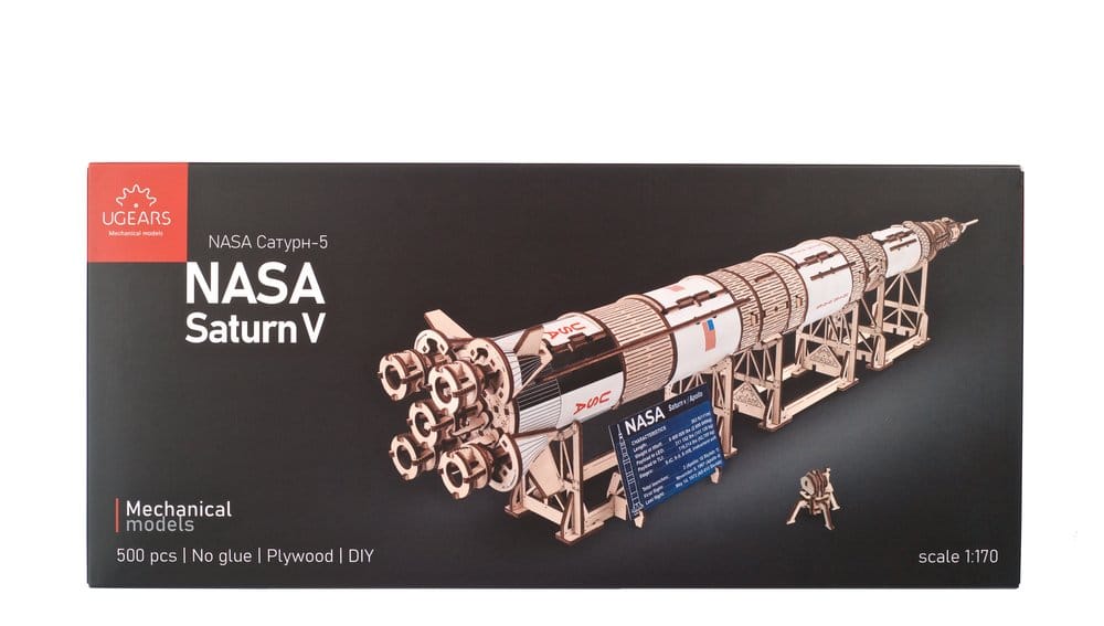 NASA Wooden Model Kit Saturn V