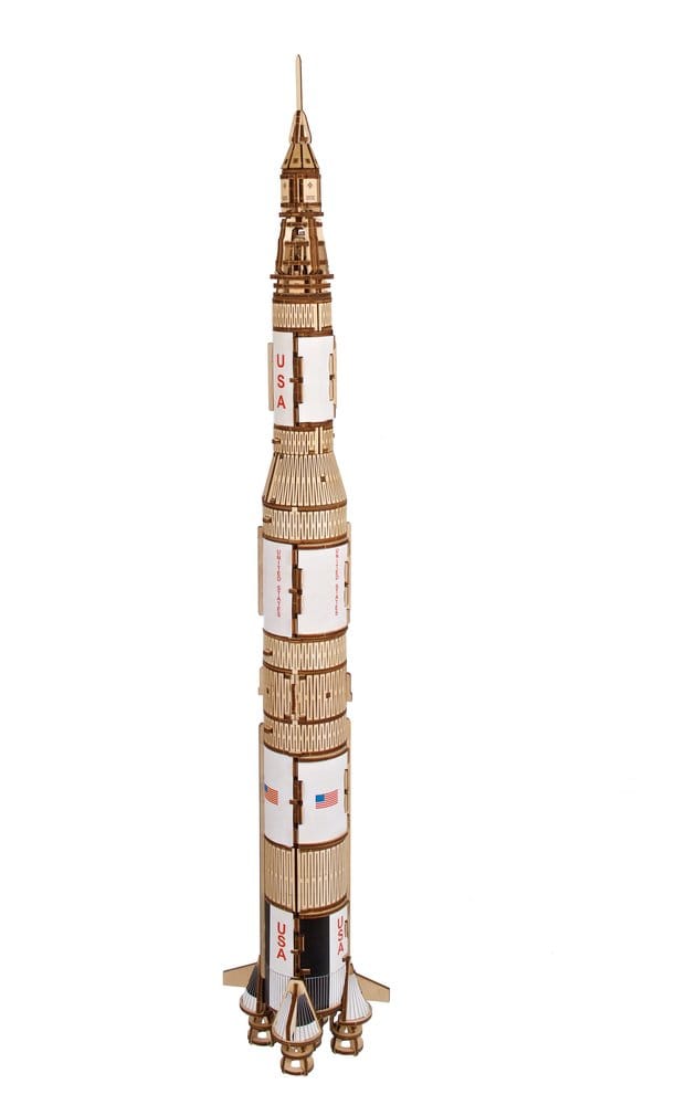NASA Wooden Model Kit Saturn V