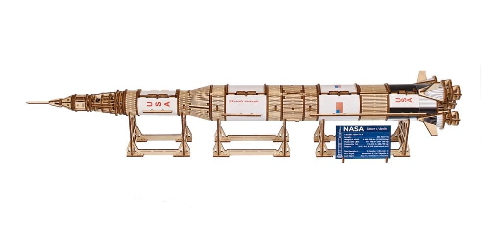 NASA Wooden Model Kit Saturn V