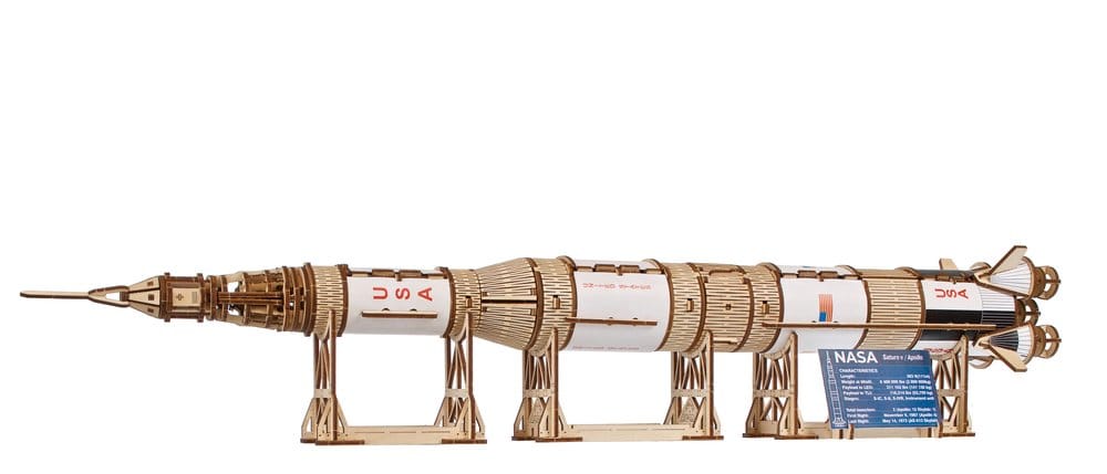 NASA Wooden Model Kit Saturn V