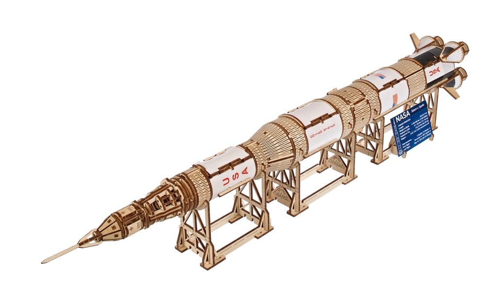 NASA Wooden Model Kit Saturn V