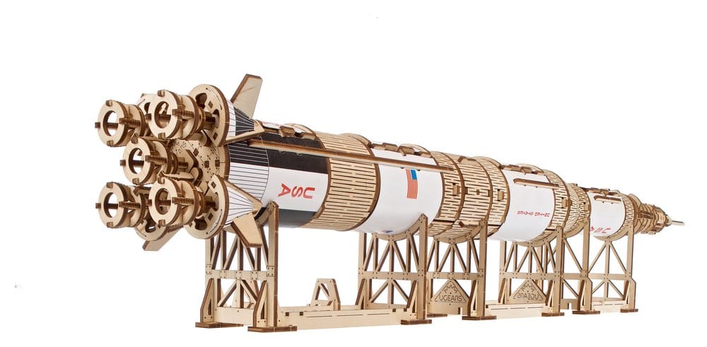 NASA Wooden Model Kit Saturn V