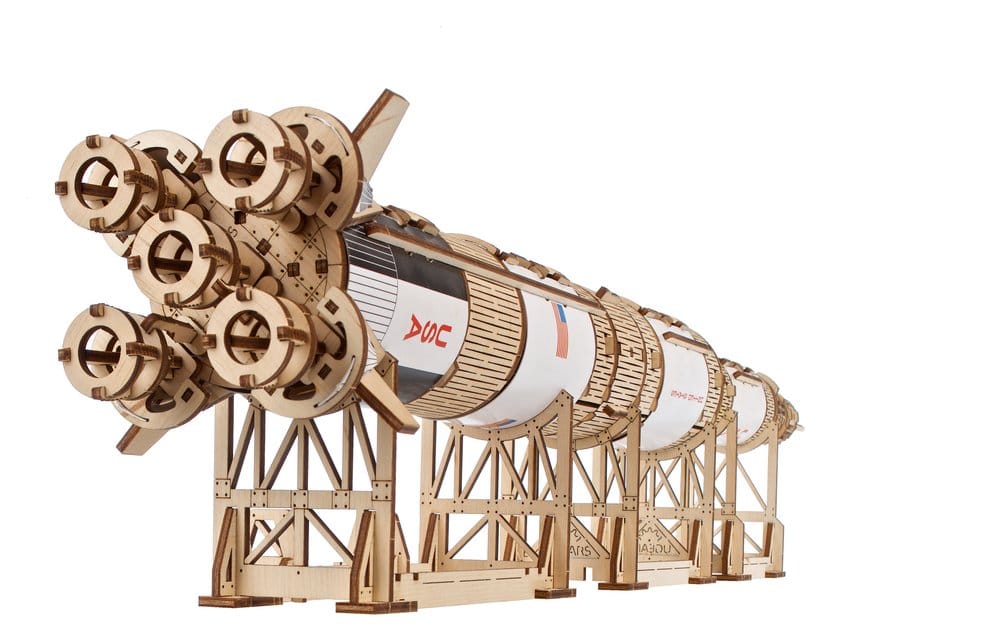 NASA Wooden Model Kit Saturn V
