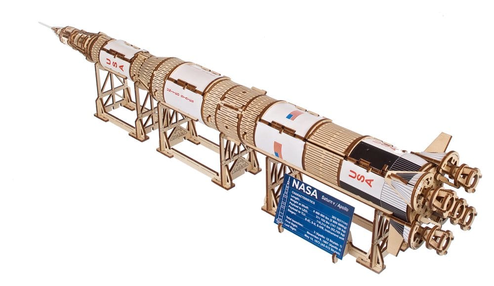 NASA Wooden Model Kit Saturn V