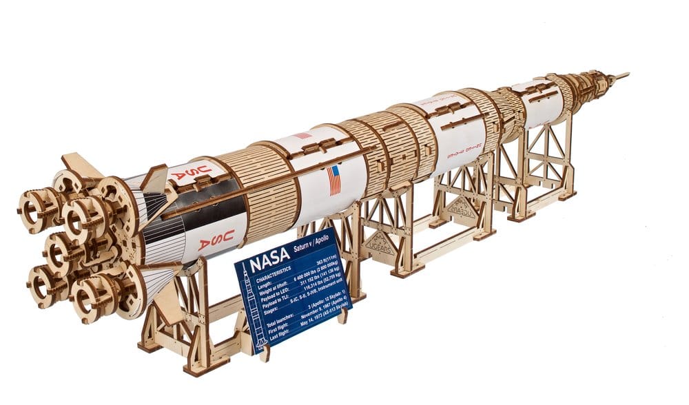NASA Wooden Model Kit Saturn V