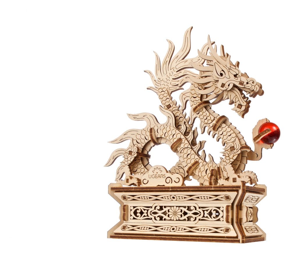 Ugears Wooden Model Kit Wood Dragon