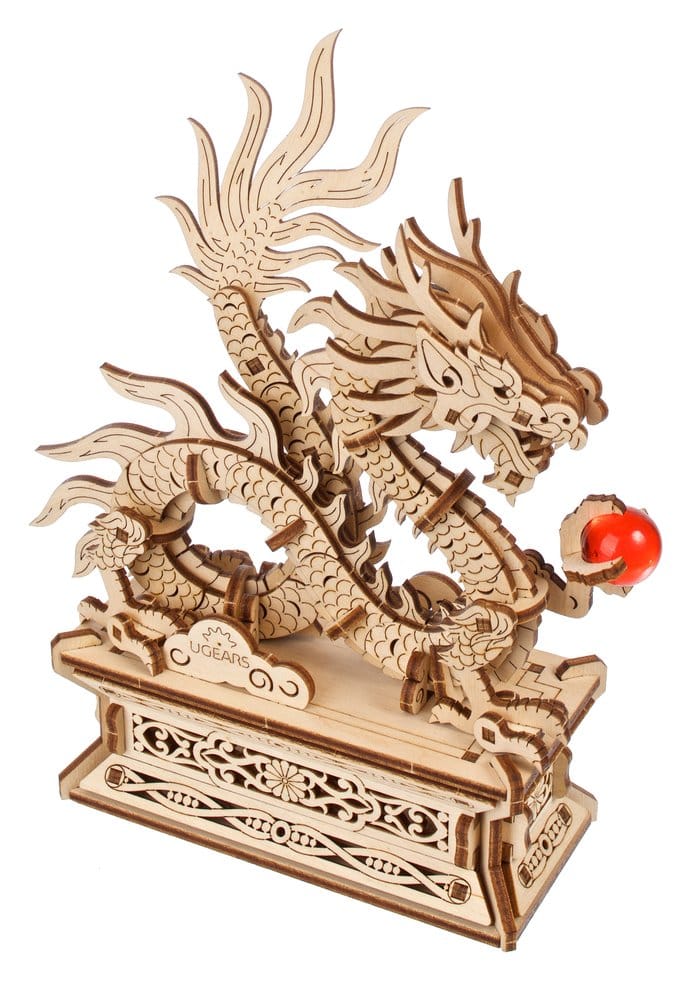 Ugears Wooden Model Kit Wood Dragon