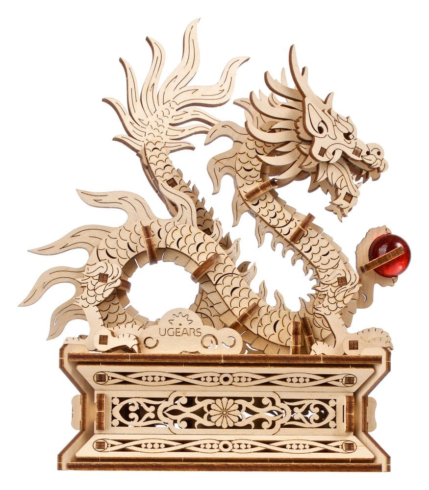 Ugears Wooden Model Kit Wood Dragon