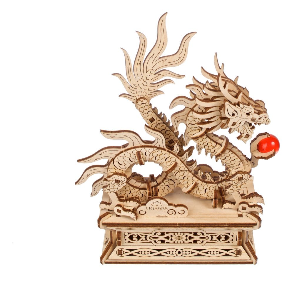 Ugears Wooden Model Kit Wood Dragon