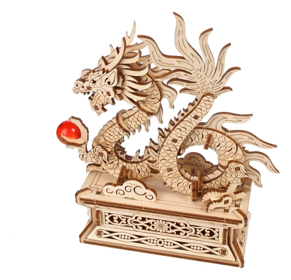 Ugears Wooden Model Kit Wood Dragon