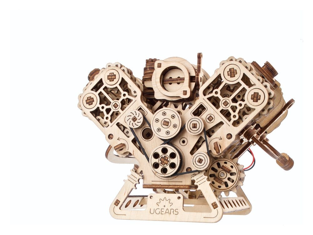 Ugears Wooden Model Kit V8 Engine