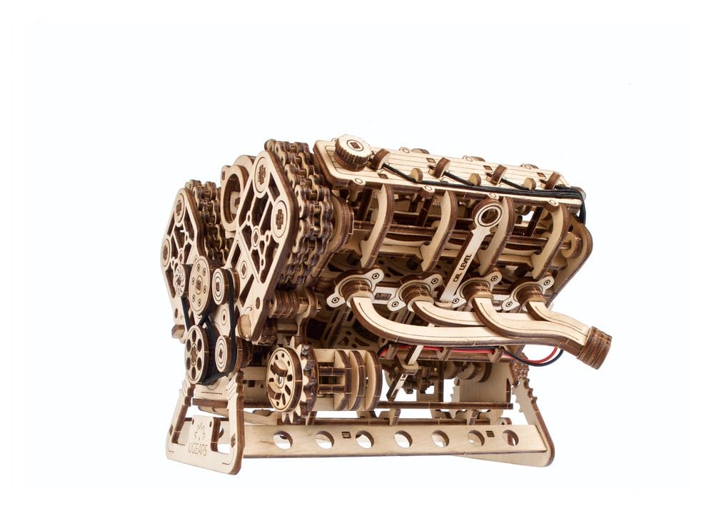 Ugears Wooden Model Kit V8 Engine