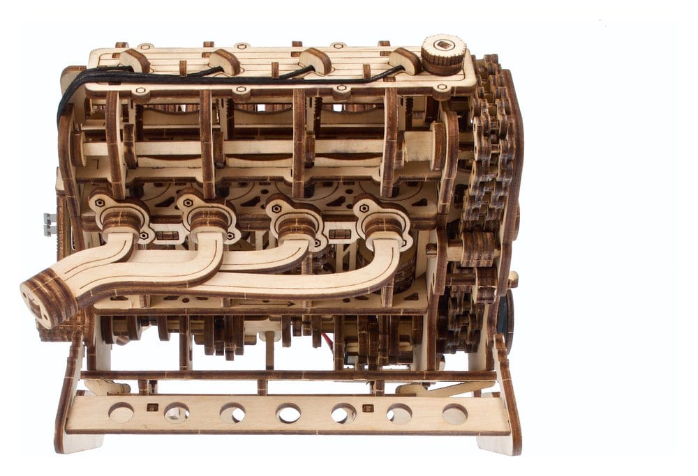 Ugears Wooden Model Kit V8 Engine