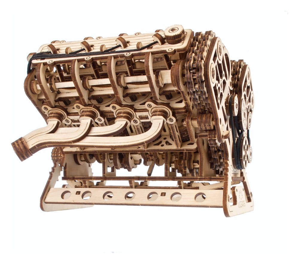Ugears Wooden Model Kit V8 Engine
