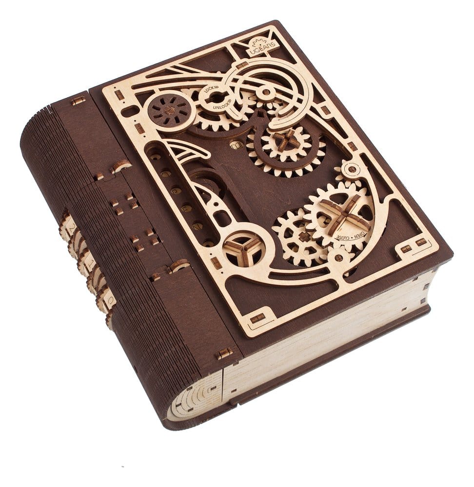 Ugears Wooden Model Kit Book of Secrets