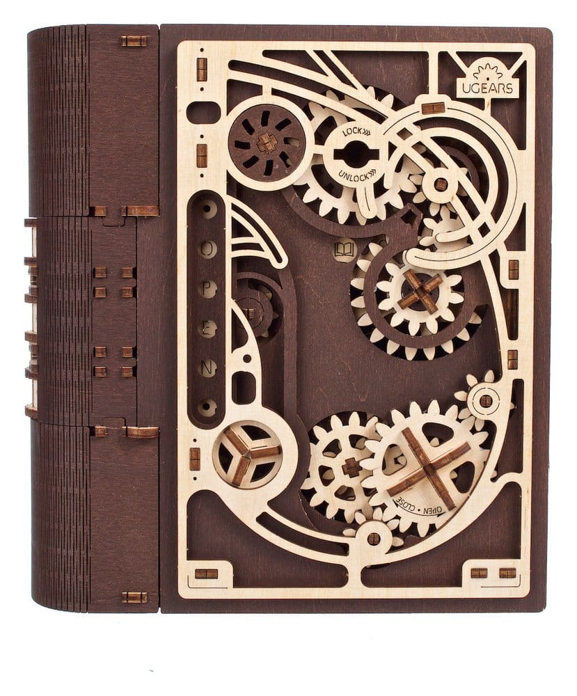 Ugears Wooden Model Kit Book of Secrets