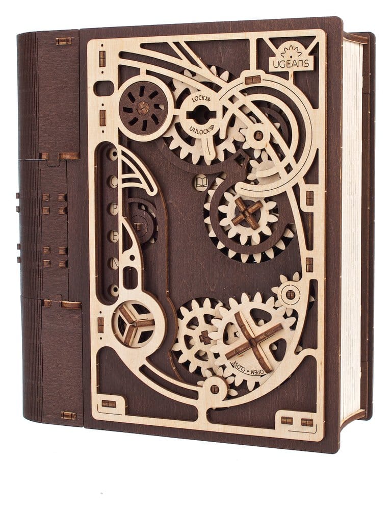 Ugears Wooden Model Kit Book of Secrets