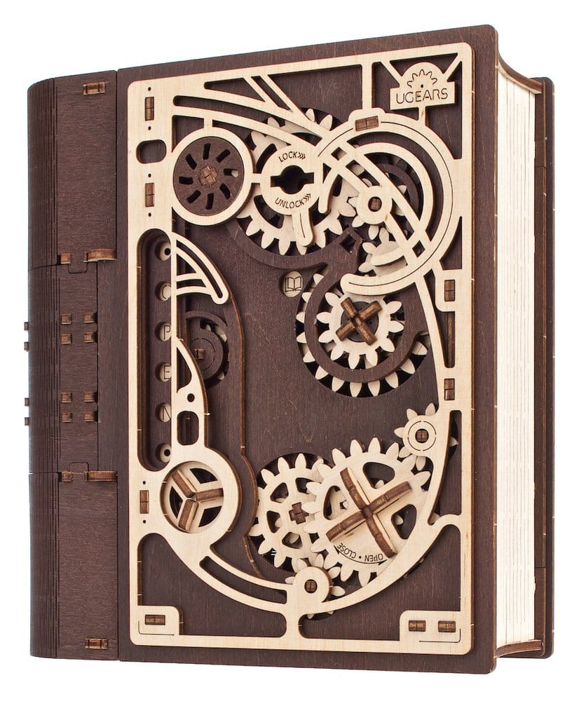 Ugears Wooden Model Kit Book of Secrets