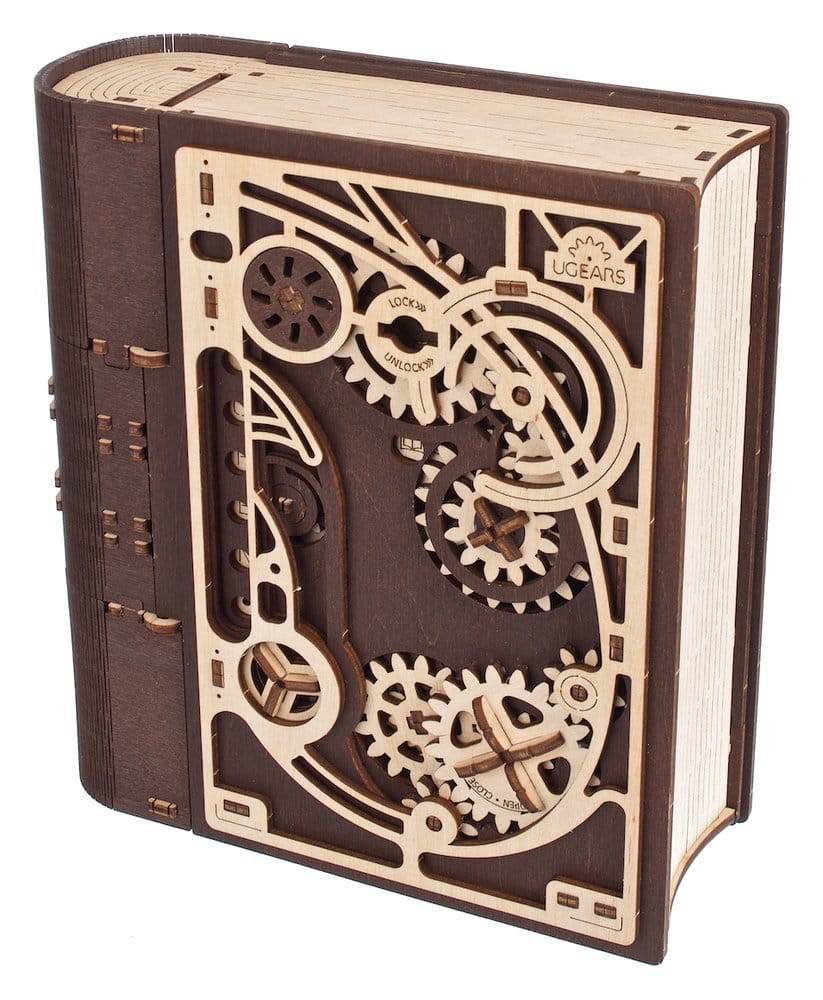 Ugears Wooden Model Kit Book of Secrets