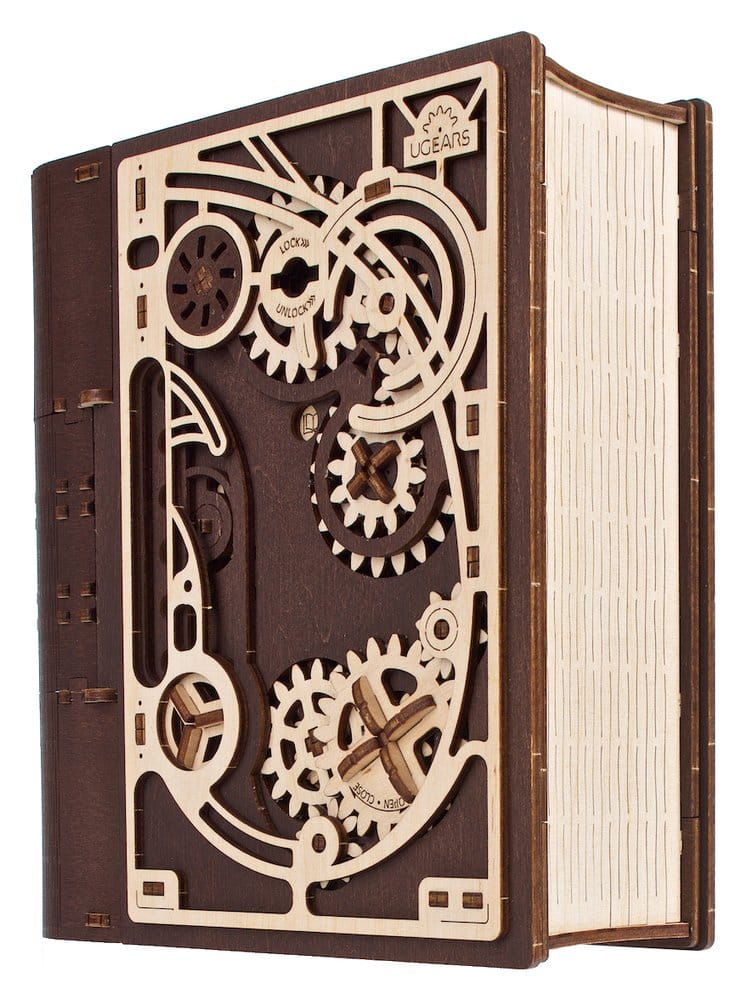 Ugears Wooden Model Kit Book of Secrets