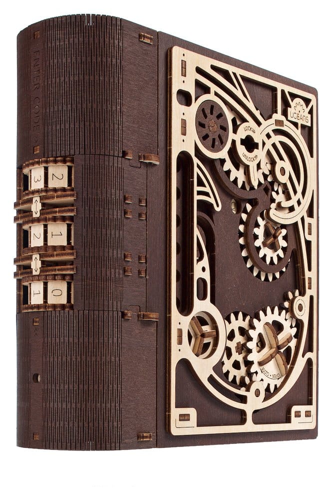 Ugears Wooden Model Kit Book of Secrets