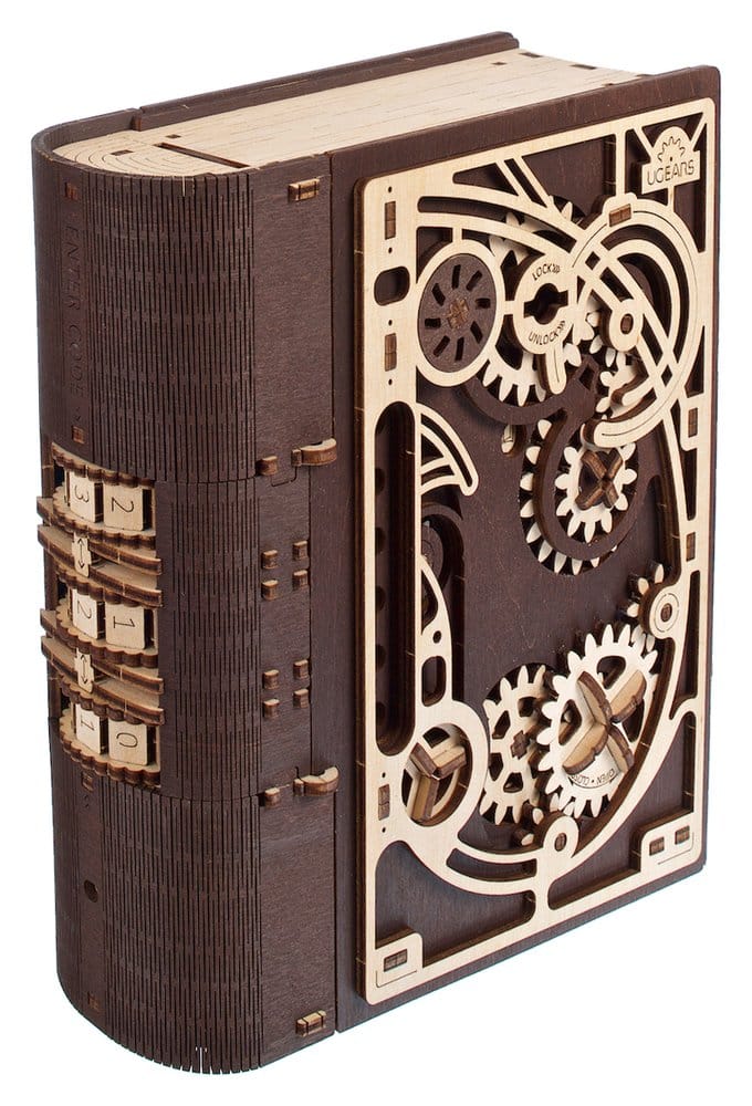 Ugears Wooden Model Kit Book of Secrets