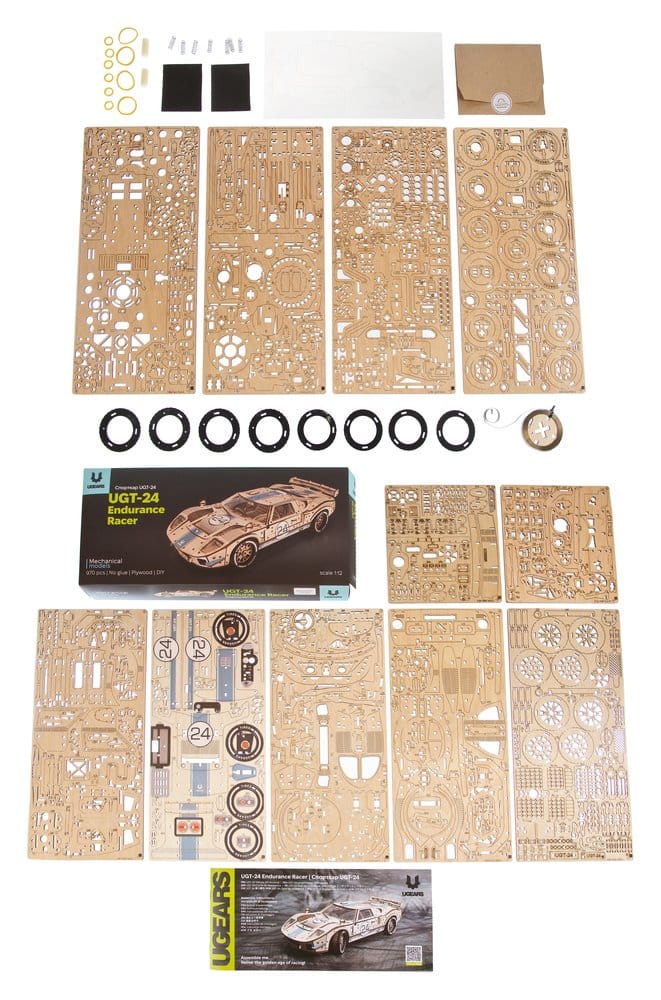 Ugears Wooden Model Kit UGT-24 Endurance Racer