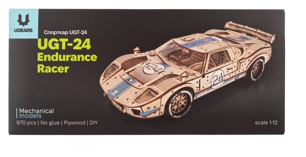 Ugears Wooden Model Kit UGT-24 Endurance Racer