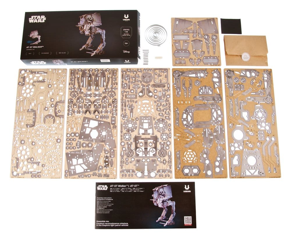 Star Wars Wooden Model Kit AT-ST Walker