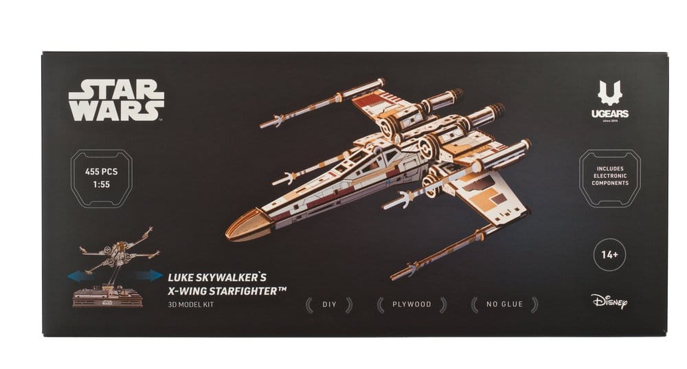 Star Wars Wooden Model Kit Luke Skywalker's X-Wing Starfighter