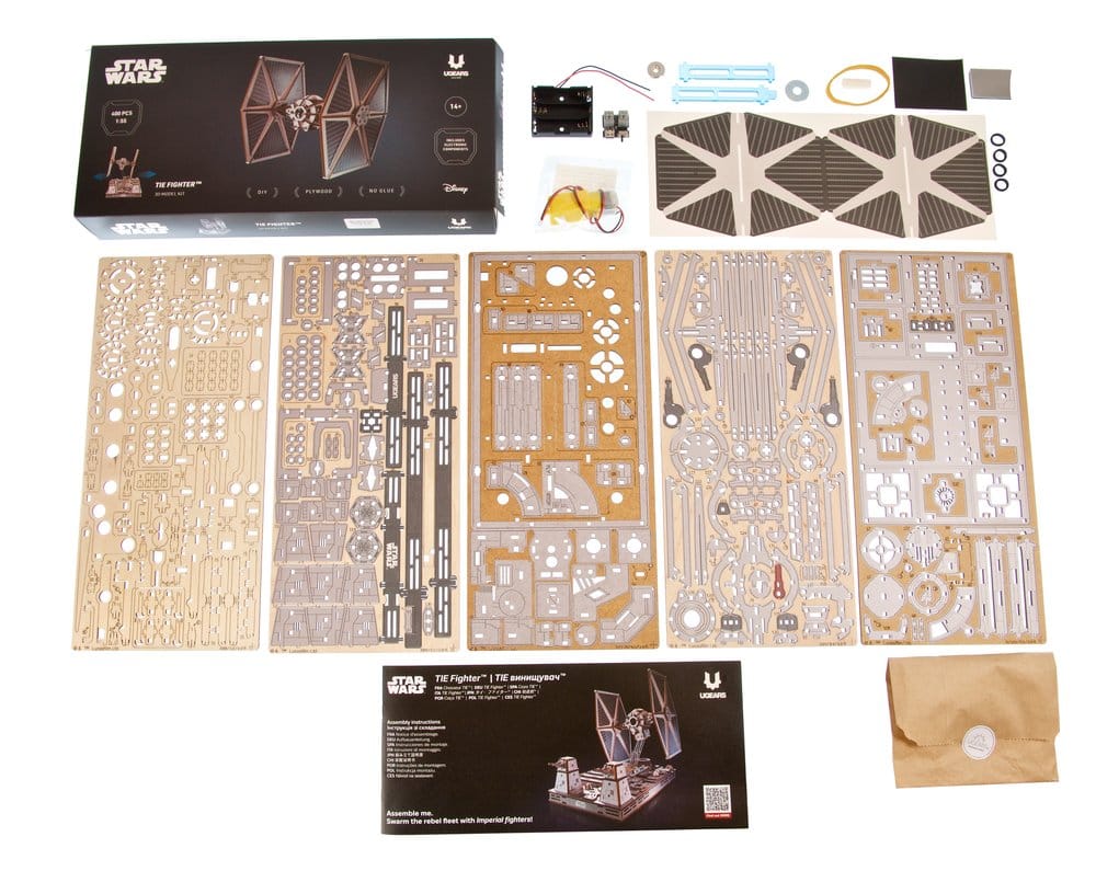 Star Wars Wooden Model Kit TIE Fighter