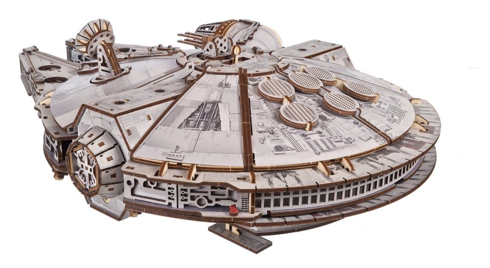 Star Wars Wooden Model Kit Millennium Falcon