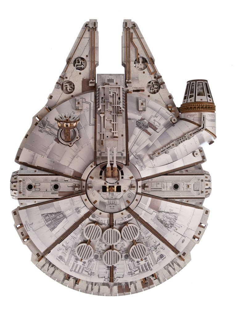 Star Wars Wooden Model Kit Millennium Falcon