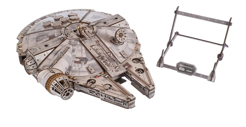 Star Wars Wooden Model Kit Millennium Falcon