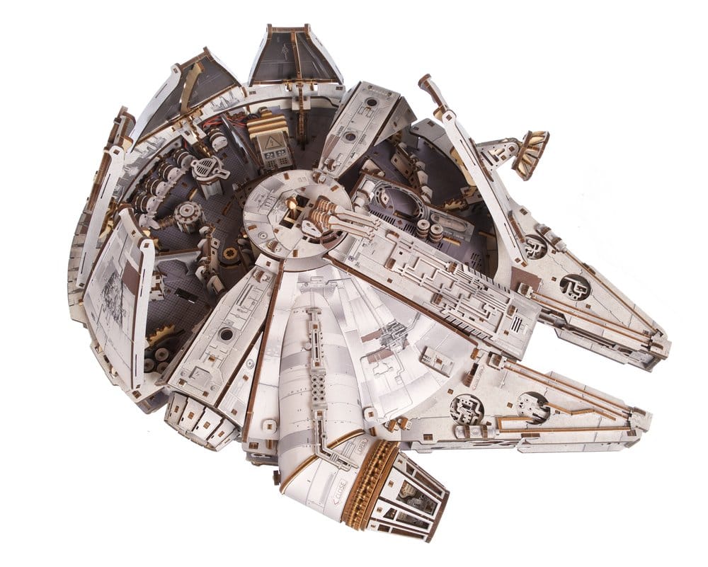 Star Wars Wooden Model Kit Millennium Falcon