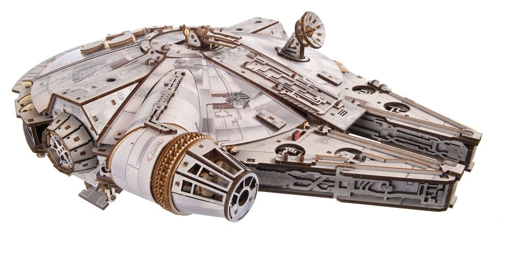 Star Wars Wooden Model Kit Millennium Falcon