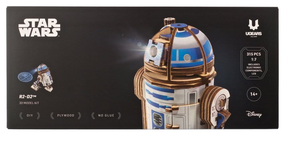 Star Wars Wooden Model Kit R2-D2