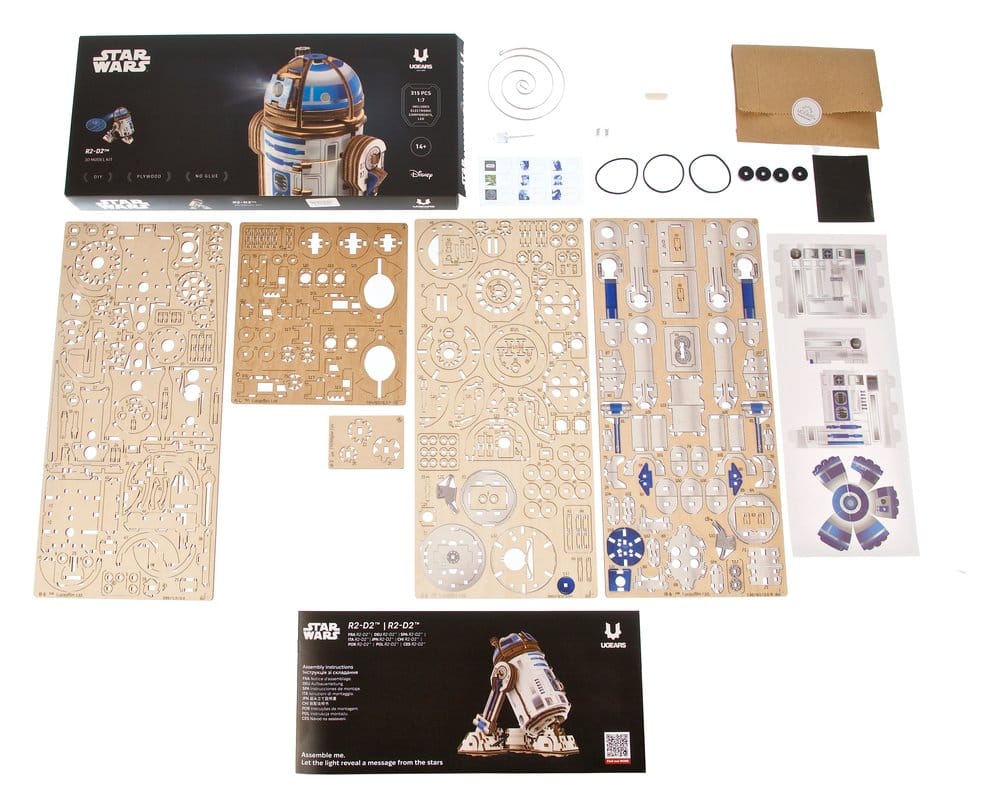 Star Wars Wooden Model Kit R2-D2