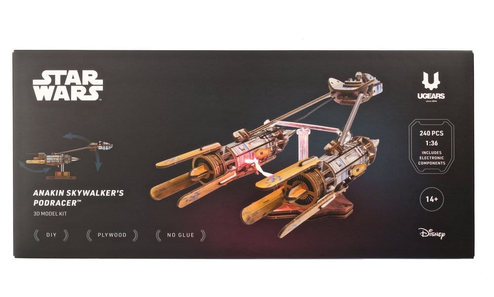Star Wars Wooden Model Kit Anakin Skywalker's Podracer