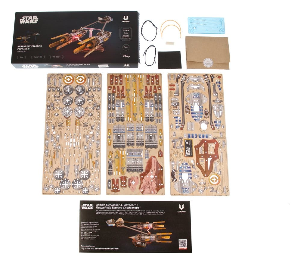 Star Wars Wooden Model Kit Anakin Skywalker's Podracer