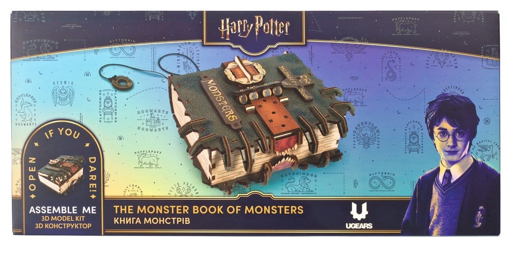 Harry Potter Wooden Model Kit The Monster Book of Monsters