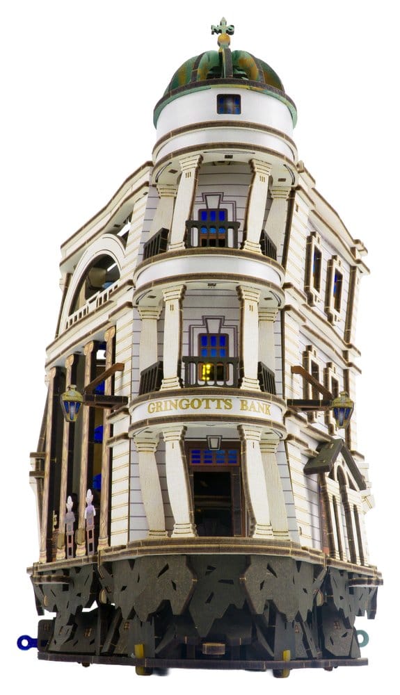 Harry Potter Wooden Model Kit Gringotts Bank Marble Run