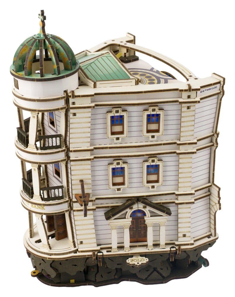 Harry Potter Wooden Model Kit Gringotts Bank Marble Run